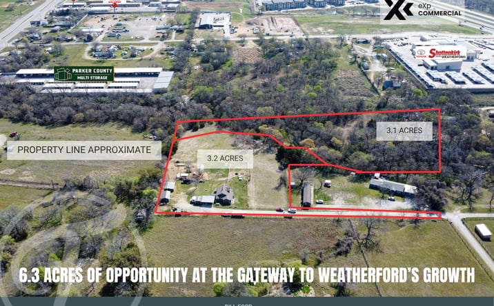 Pictures of Land property located at 2424 Ivie Ln, Weatherford, TX 76087 for sales - image #1