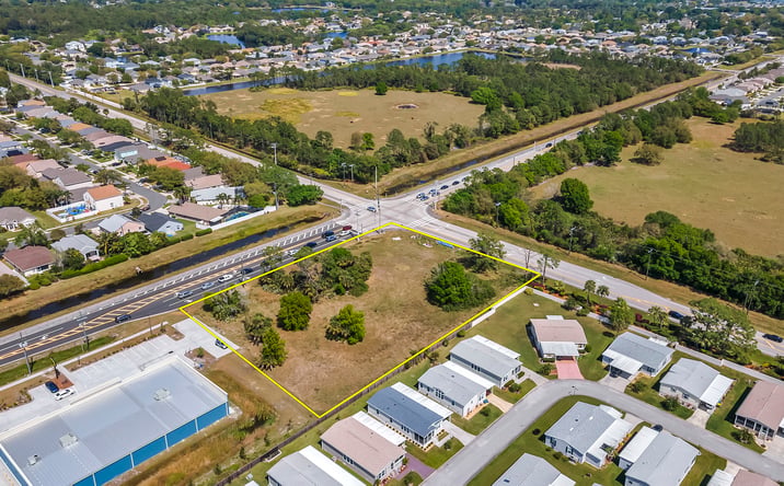 Pictures of Land property located at EBER  AND HOLLYWOOD BOULEVARD, MELBOURNE  32904, Melbourne, FL 32904 for sales - image #1