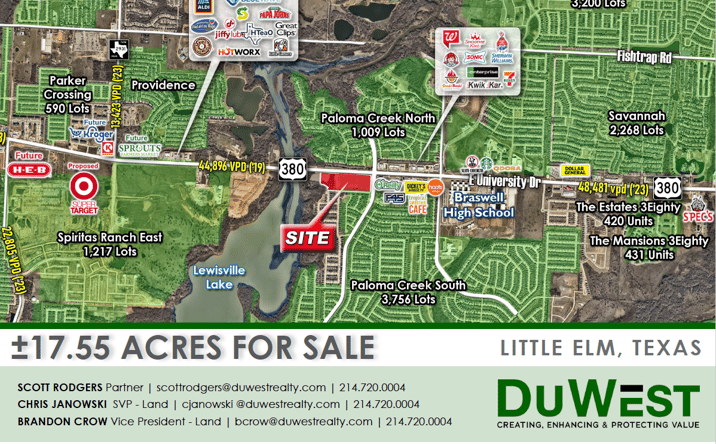 Pictures of Land property located at 26721 E University Dr, Aubrey, TX 76227, USA, Aubrey, TX 76227 for sales - image #1