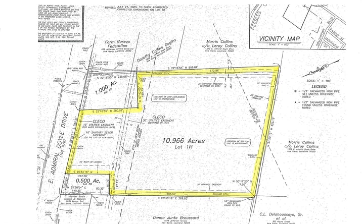Pictures of Land property located at E Admiral Doyle Dr, New Iberia, LA 70560 for sales - image #1