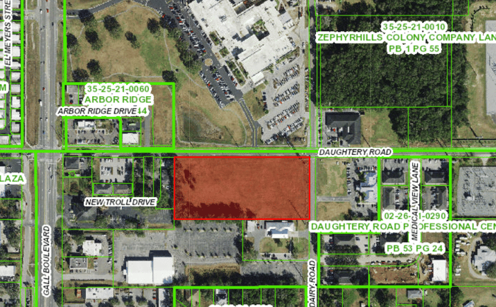Pictures of Land property located at Daughtery Rd, Zephyrhills, FL 33541 for sales - image #1
