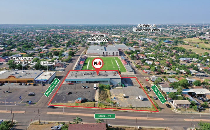 Pictures of Retail property located at 201 Clark Blvd, Laredo, TX 78040 for sales - image #1