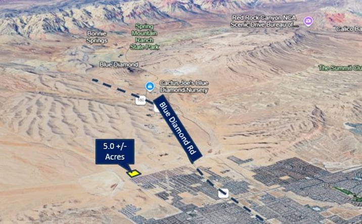 Pictures of Land property located at Hualapai and Gomer, Las Vegas, NV 89161 for sales - image #1