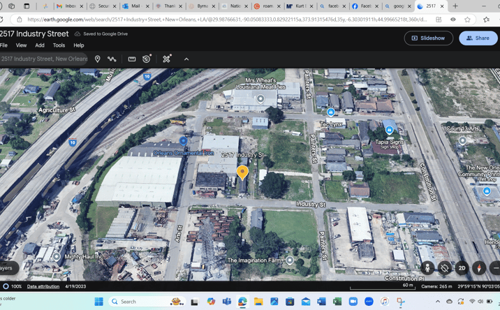 Pictures of Land, Mixed Use, Office property located at 2517 Industry St, New Orleans, LA 70122 for sales - image #1
