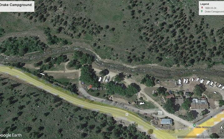 image of property at 1607-1609 W HIGHWAY 34 Drake CO 80515