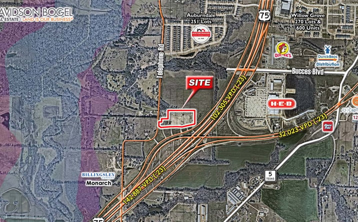 Pictures of Land property located at U.S.75 & Hwy.121 Ext, Melissa, TX 75454 for sales - image #1