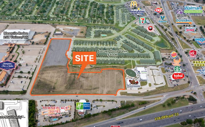 Pictures of Land property located at 375 Rodeo Center Blvd, Mesquite, TX 75149 for sales - image #1