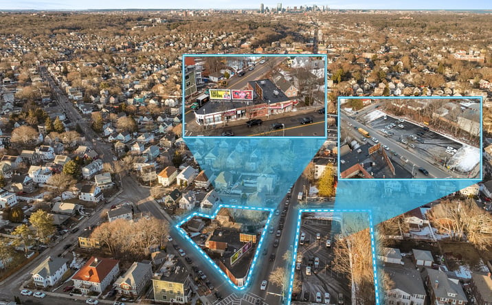 Pictures of Retail, Multifamily, Office, Mixed Use, Land property located at 4517-4525 Washington St, Boston, MA 02131, 4511-4515 Washington Street, Boston, MA 02131, 4509 Washington Street, Boston, MA 02131, 4507 Washington Street, Boston, MA 02131, 0 Walworth Street, Boston, MA 02131, 4623-4627 Washington Street, Boston, MA 02131 for sales - image #1