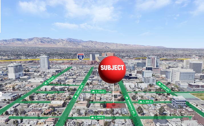 Pictures of Land, Mixed Use property located at 605 S 8th St, Las Vegas, NV 89101 for sales - image #1