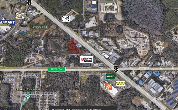Pictures of Land property located at 5515 NW 13th St, Gainesville, FL 32653 for sales - image #1