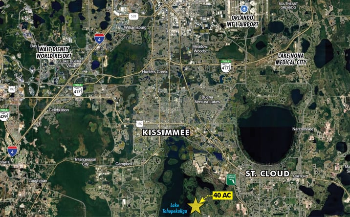 Pictures of Land property located at Cherokee Rd, St. Cloud, FL 34772 for sales - image #1