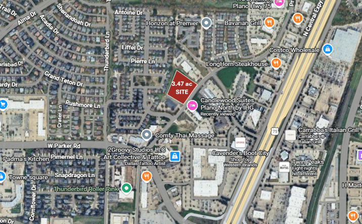 Pictures of Land property located at 3341 Premier Drive, Plano, TX 75023 for sales - image #1