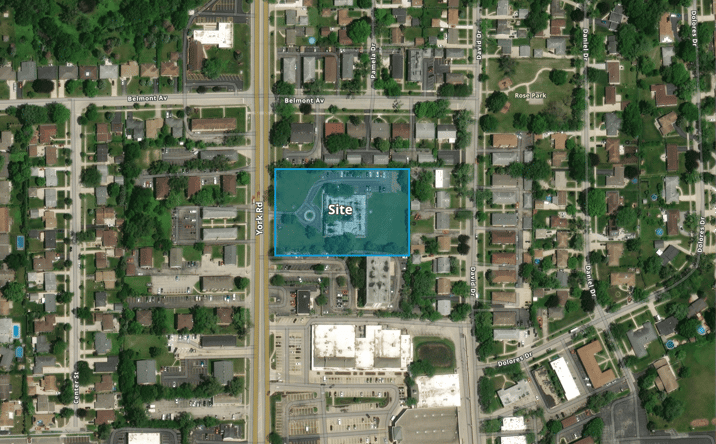 Pictures of Land property located at 1035 S York Rd, Bensenville, IL 60106 for sales - image #1