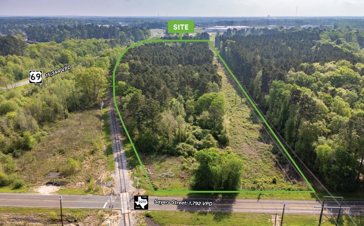 Pictures of Land property located at 2103 Sayers Street, Lufkin, TX 75904 for sales - image #1