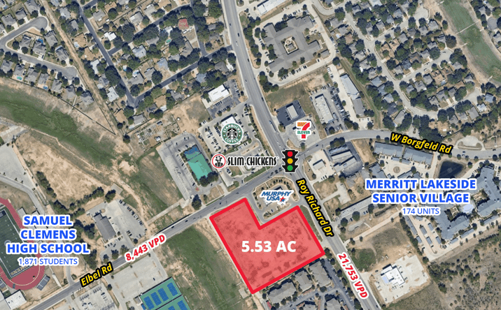 Pictures of Land property located at 1100 Elbel Rd, Schertz, TX 78154 for sales - image #1