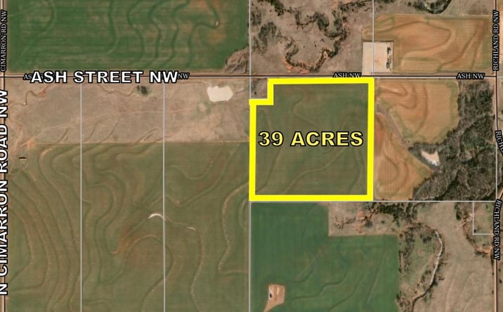 Pictures of Land property located at Ash Road (East of Cimarron Rd), Piedmont, OK 73078 for sales - image #1