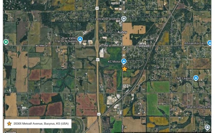 Pictures of Industrial, Land property located at 20305 Metcalf Avenue, Bucyrus, KS 66013 for sales - image #1