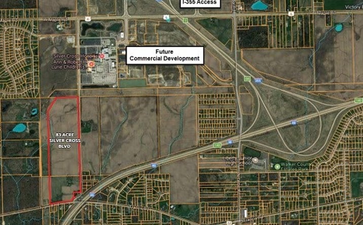 Pictures of Land, Office, Senior Living property located at Silver Cross Blvd, New Lenox, IL 60451 for sales - image #1