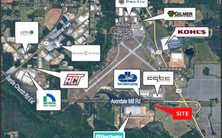 Pictures of Land property located at 1888 Avondale Mill Road, Macon, GA 31216 for sales - image #1