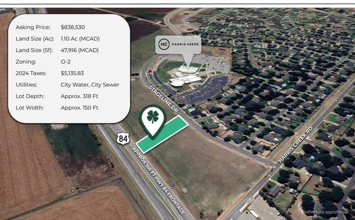 Pictures of Land property located at US-84, Lot 5, McGregor, TX 76657 for sales - image #1