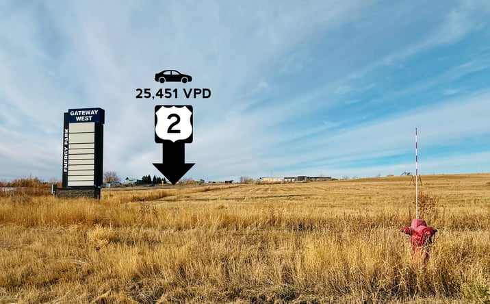 Pictures of Land, Mixed Use property located at Us-2 & 60th Ave W, Iron Point Ave, Williston, ND 58801 for sales - image #1