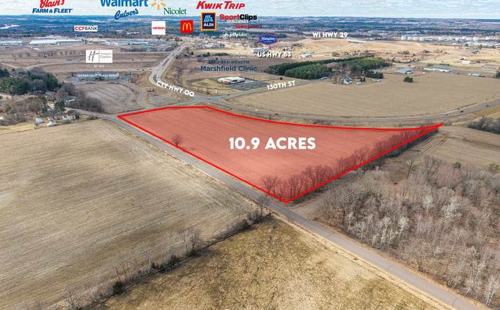 Pictures of Land property located at 10.9 Acres County Hwy OO, chippewa falls, WI 54729 for sales - image #1
