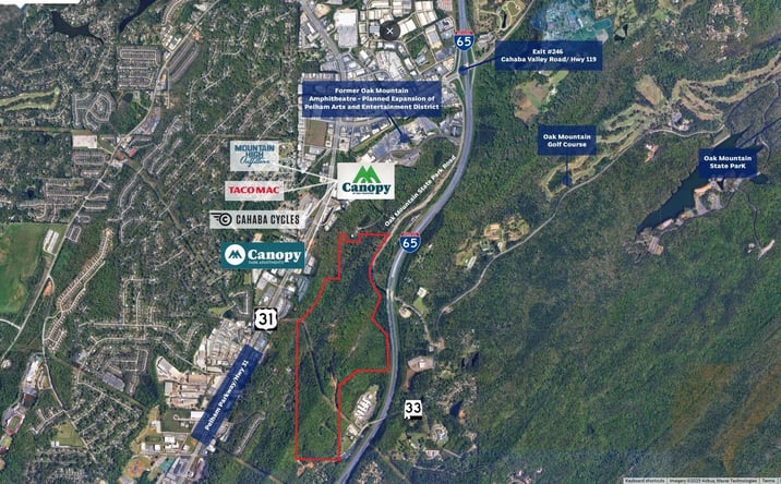 Pictures of Land property located at 2727 Pelham Pkwy, Pelham, AL 35124 for sales - image #1