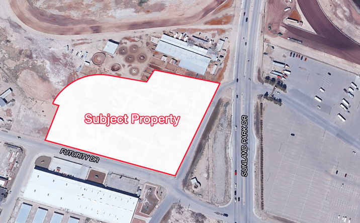 Pictures of Land property located at 375-3 Sunland Park Dr, Sunland Park, NM 88063 for sales - image #1