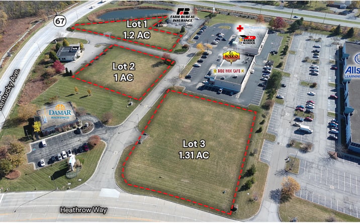 Pictures of Land property located at 7401 Heathrow Way, Indianapolis, IN 46241, 7425 Heathrow Way, Indianapolis, IN 46241, 7431 Heathrow Way, Indianapolis, IN 46241 for sales - image #1