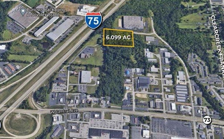 Pictures of Land property located at I-75 Near SR-73, Springboro, OH 45066 for sales - image #1