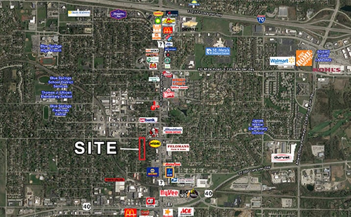 Pictures of Land property located at 804 SW Walnut St, Blue Springs, MO 64015 for sales - image #1
