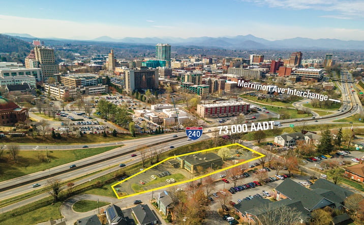 Pictures of Mixed Use, Multifamily, Office, Retail property located at 7 Orchard St, Asheville, NC 28801 for sales - image #1