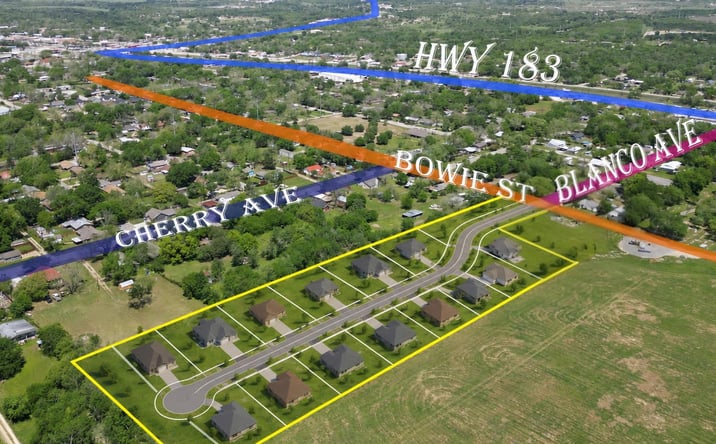 Pictures of Land property located at TBD Blanco Ave, Luling, TX 78648 for sales - image #1