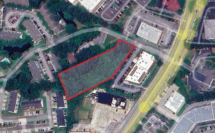 Pictures of Land property located at 900 Bacons Bridge Road, Summerville, SC 29483 for sales - image #1