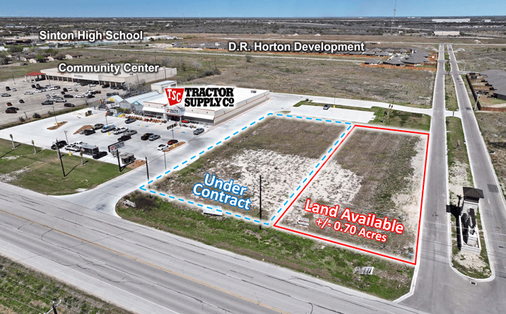 Pictures of Land property located at Hwy 181 & FM 188, Sinton, TX 78387 for sales - image #1