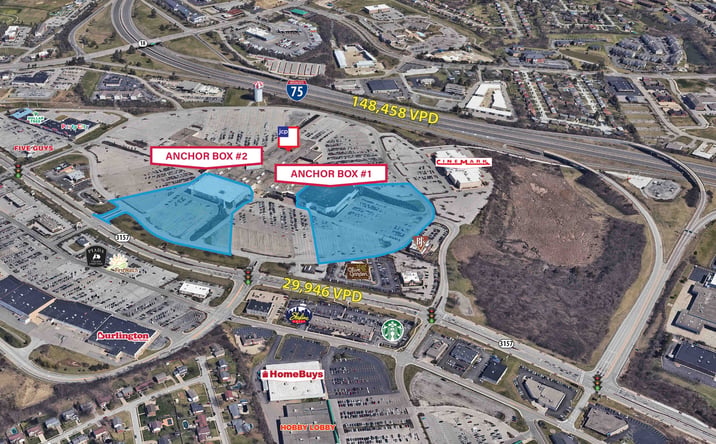 Pictures of Retail property located at 4000 & 5000 Mall Road, Florence, KY 41042 for sales - image #1