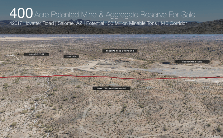 Pictures of Land property located at 42617 Hovatter Rd, Salome, AZ 85348 for sales - image #1