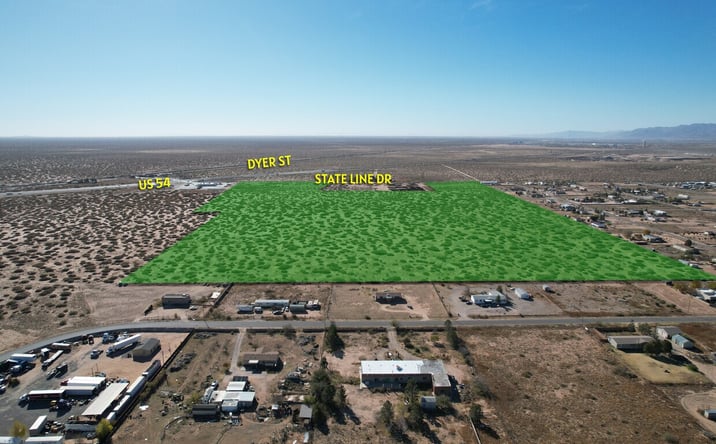 Pictures of Land property located at 1494 State Line Dr, Chaparral, NM 88081 for sales - image #1