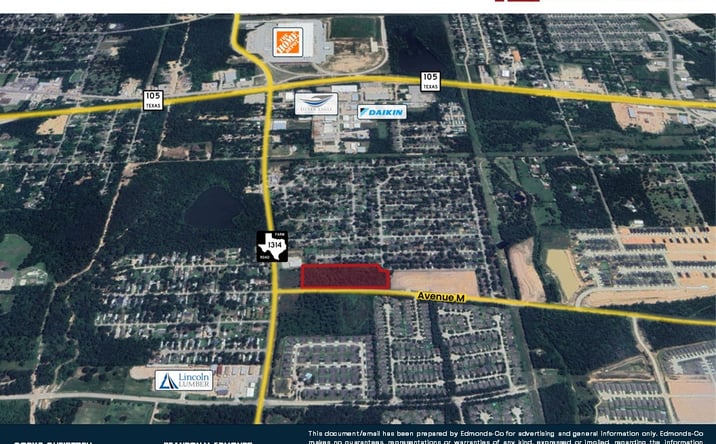 Pictures of Industrial, Land property located at Avenue M Extended, Conroe, TX 77301 for sales - image #1