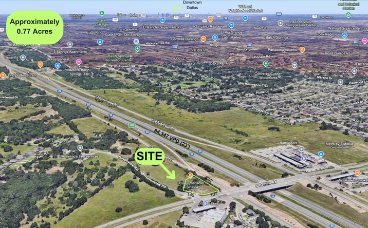 Pictures of Land, Mixed Use property located at 101 S Belt Line Rd, Irving, TX 75060 for sales - image #1