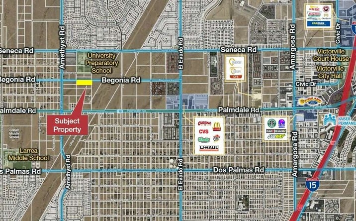 Pictures of Land property located at Begonia Rd, Victorville, CA 92392 for sales - image #1