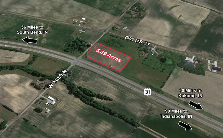 Pictures of Land property located at W 1050 N US HWY 31, Macy, IN 46951 for sales - image #1