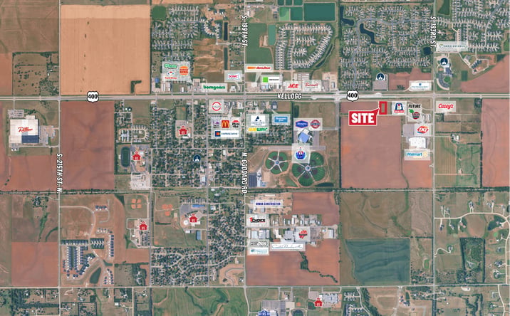 Pictures of Land property located at Kellogg & 183rd, Goddard, KS 67052 for sales - image #1