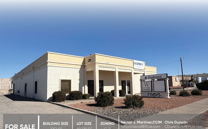 Pictures of Office property located at 7505 Lockheed Dr, El Paso, TX 79925 for sales - image #1