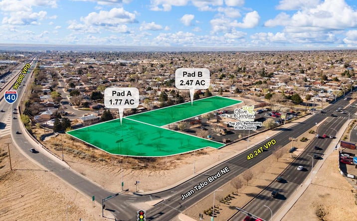 Pictures of Land, Retail property located at 601 Juan Tabo Boulevard Northeast, Albuquerque, NM 87123 for sales - image #1