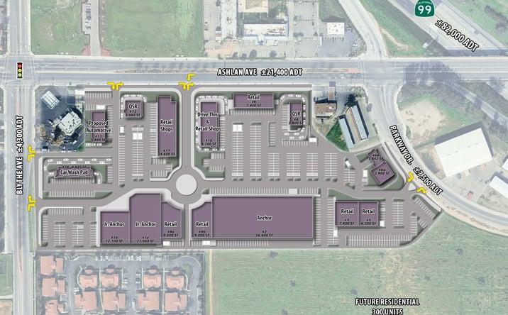 Pictures of Mixed Use, Retail, Special Purpose property located at 4395 W Ashlan Ave, Fresno, CA 93722 for sales - image #1