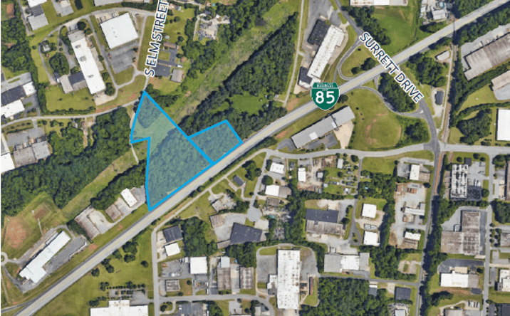 Pictures of Industrial, Land property located at 2001 S Elm St, High Point, NC 27260 for sales - image #1