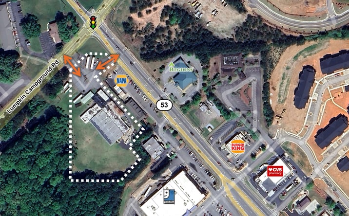 Pictures of Retail, Industrial, Hospitality, Mixed Use, Land property located at 33 Lumpkin Campground Rd S, Dawsonville, GA 30534 for sales - image #1