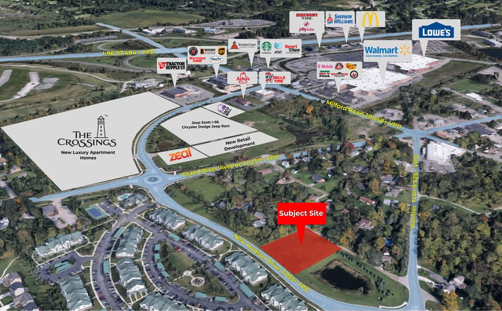 Pictures of Land property located at 57735 New Hudson Dr, New Hudson, MI 48165 for sales - image #1