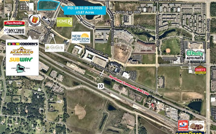 Pictures of Land property located at 7979 Sunwood Drive NW., Ramsey, MN 55303 for sales - image #1